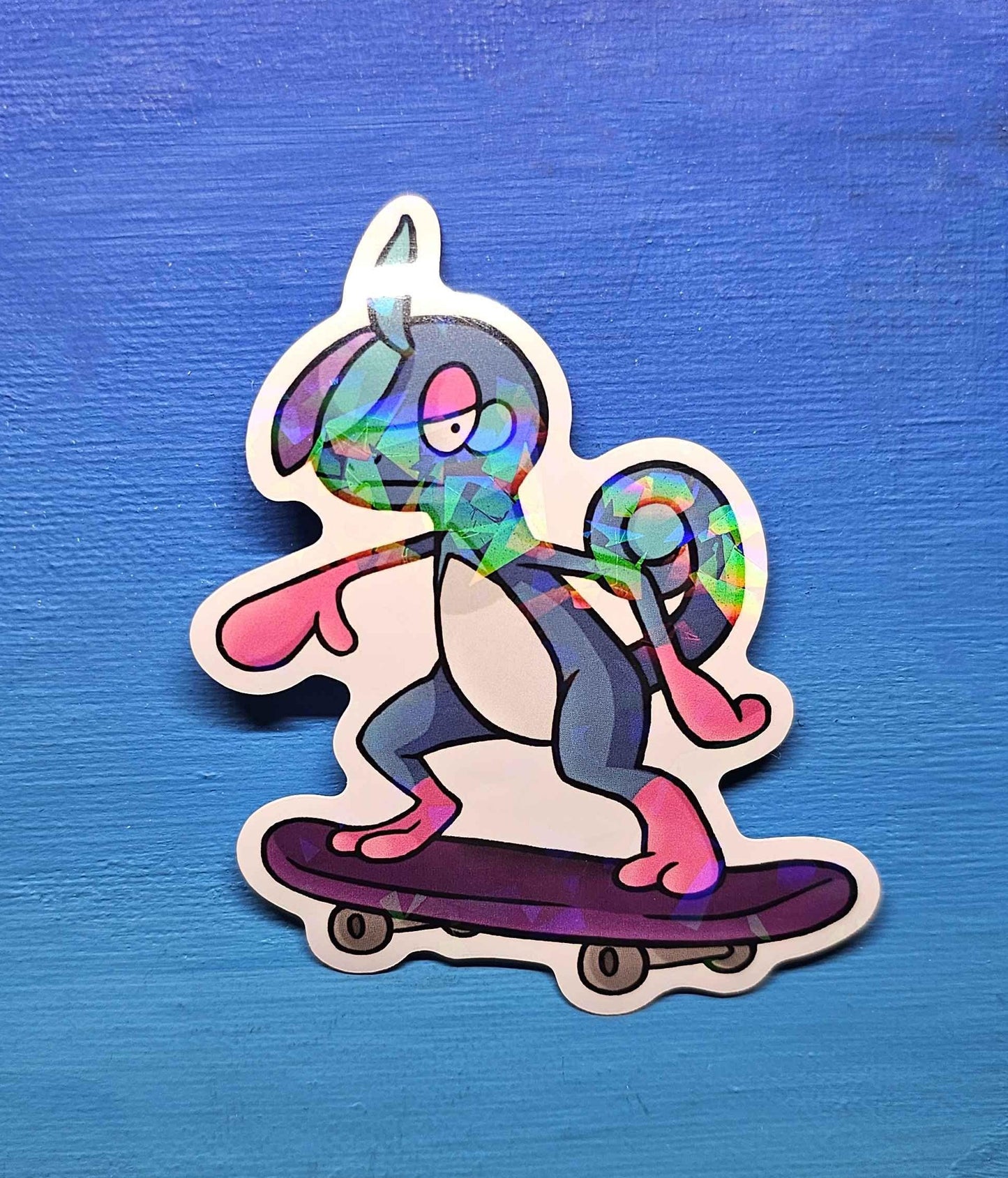 Shiny Drizzile Skateboard Sticker