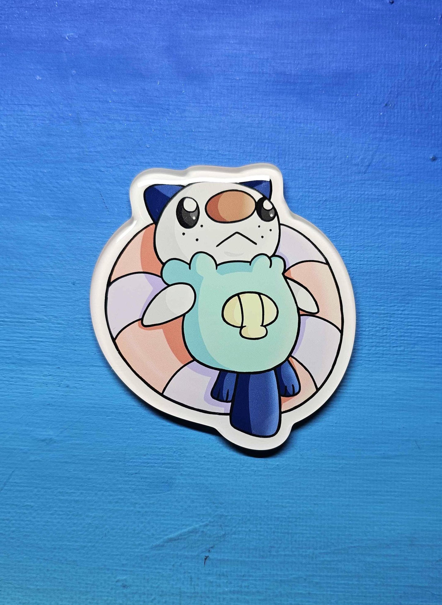 Oshawott Floatie Magnet