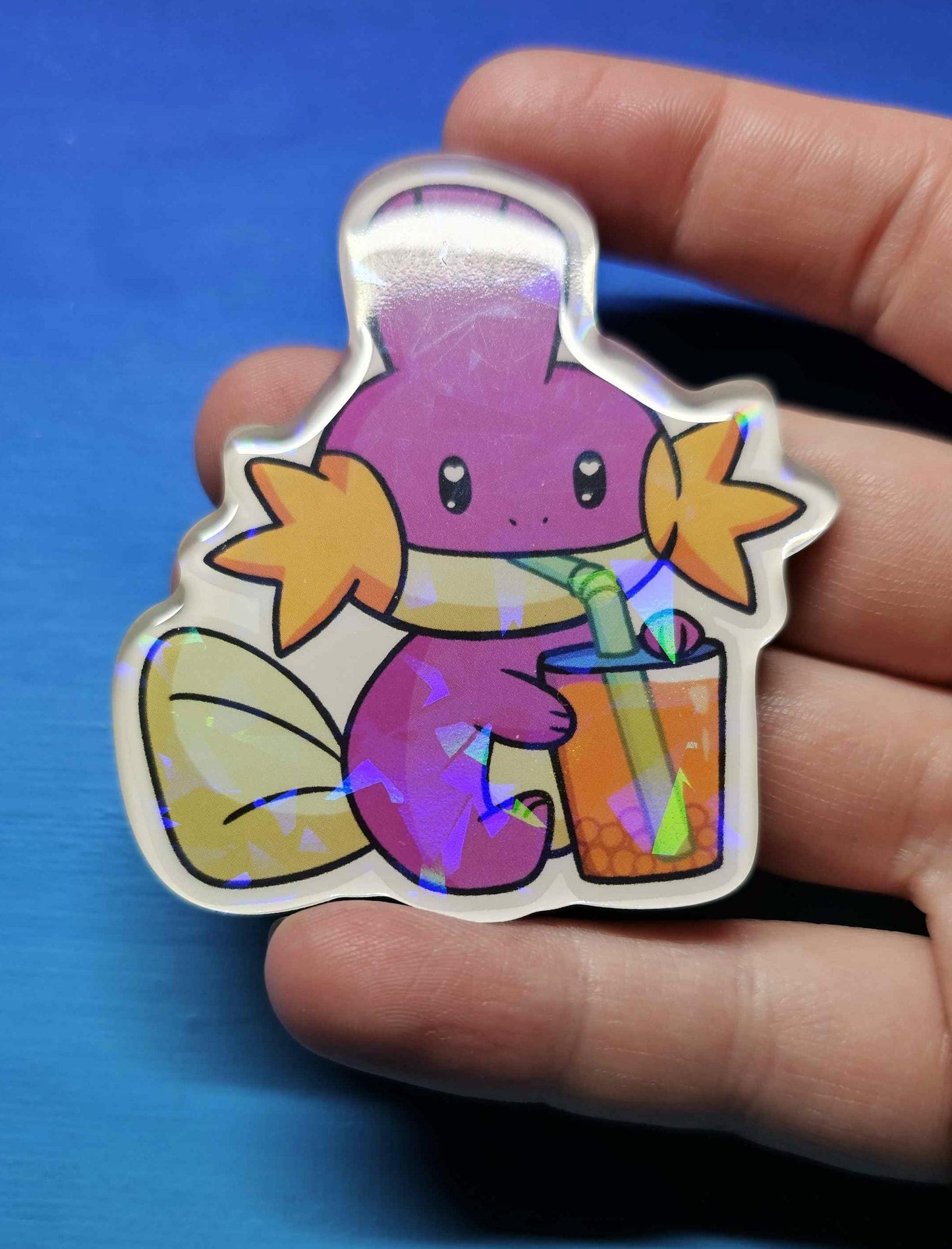 Shiny Boba Mudkip Magnet