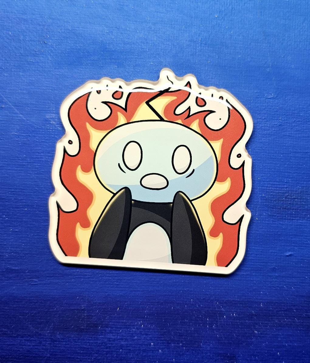 Eiscue "It's Fine" Magnet