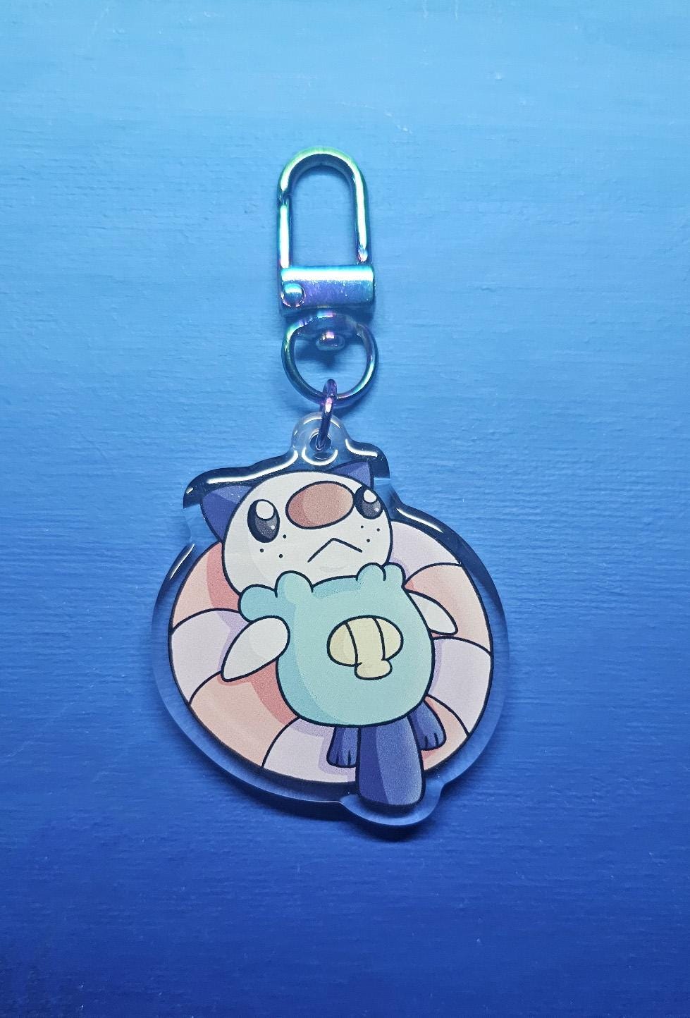 Double-Sided Oshawott Floatie Charm