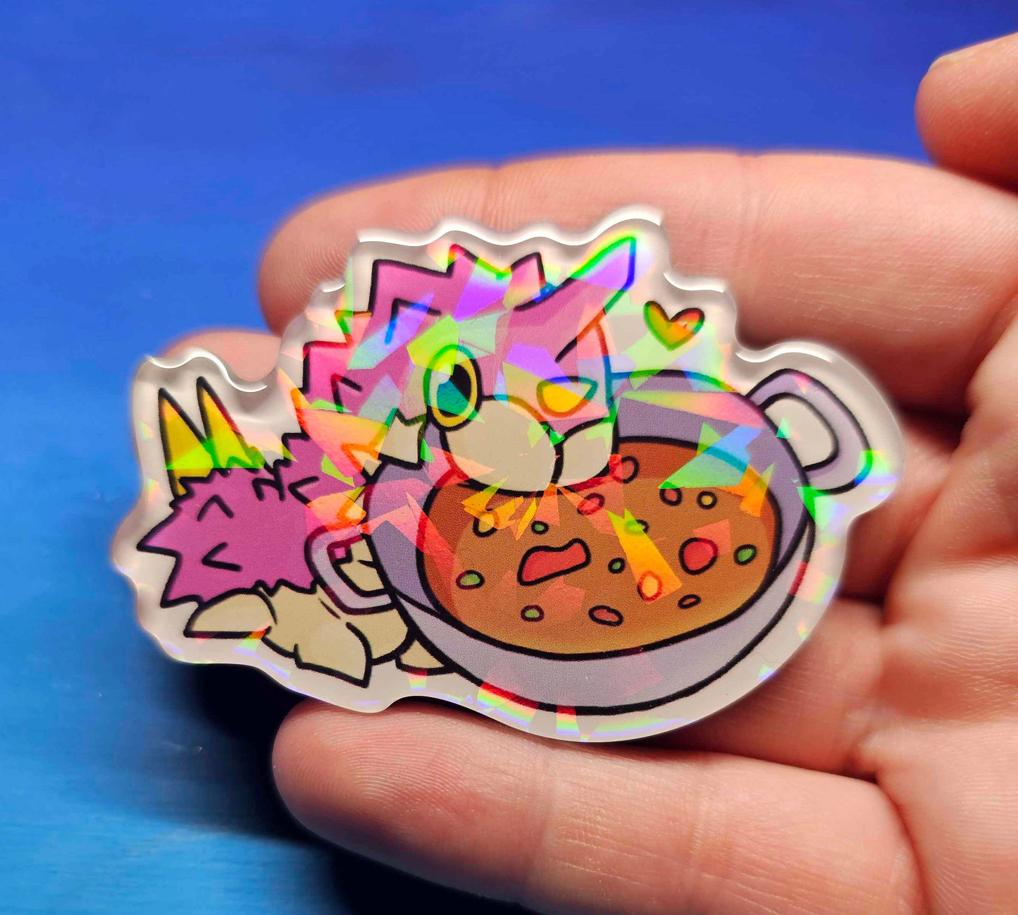Shiny Wurmple Soup Magnet