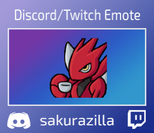 Scizor Sip Emote (Animated!)