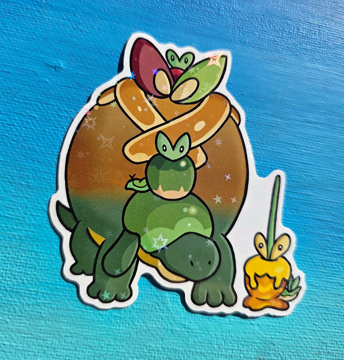 Shiny Apple Bros Sticker