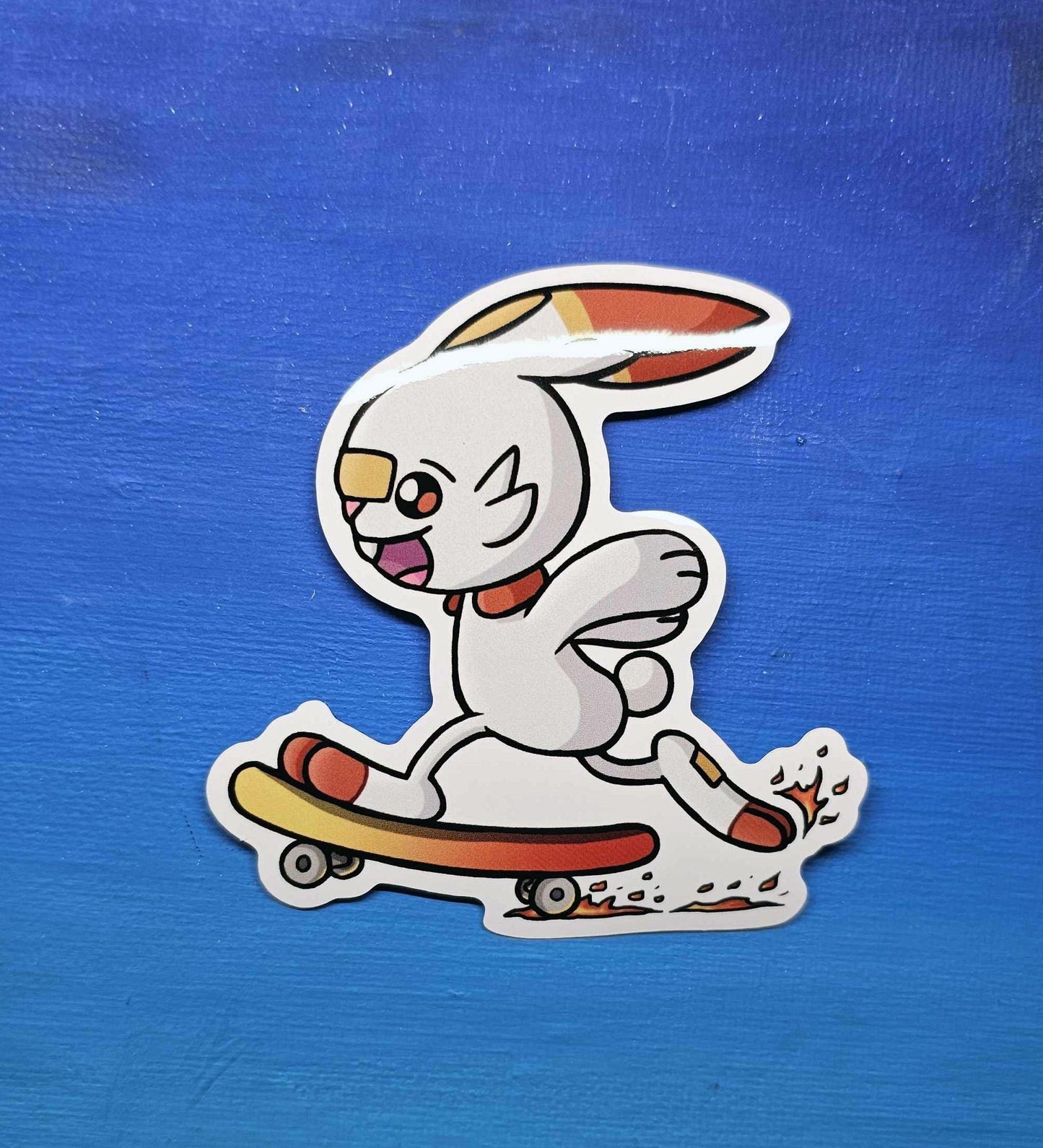 Scorbunny Skateboard Sticker
