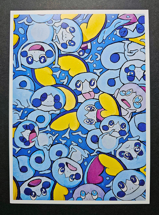 5x7 Giclee Print - Stockpile of Sobbles