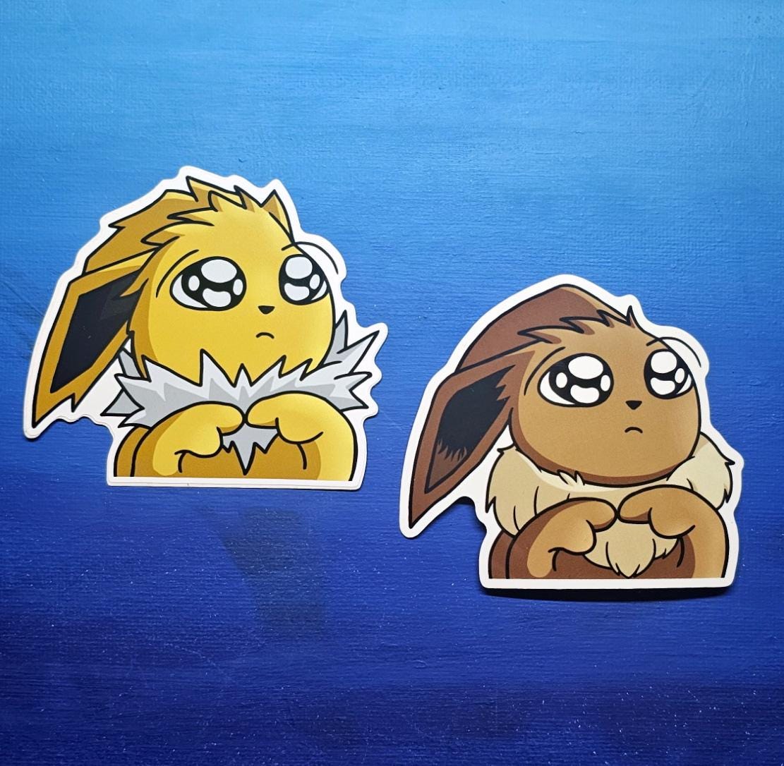 Eevee Pleading Sticker
