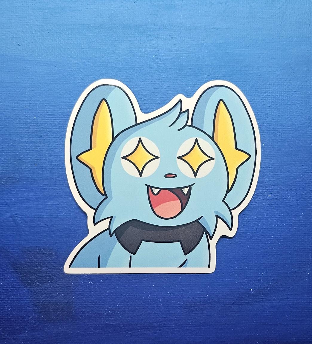Shinx Wow Sticker