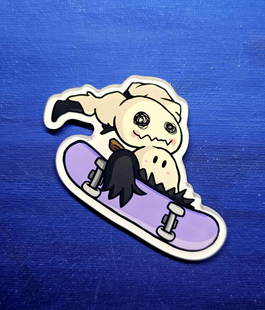 Mimikyu Skateboarder Magnet
