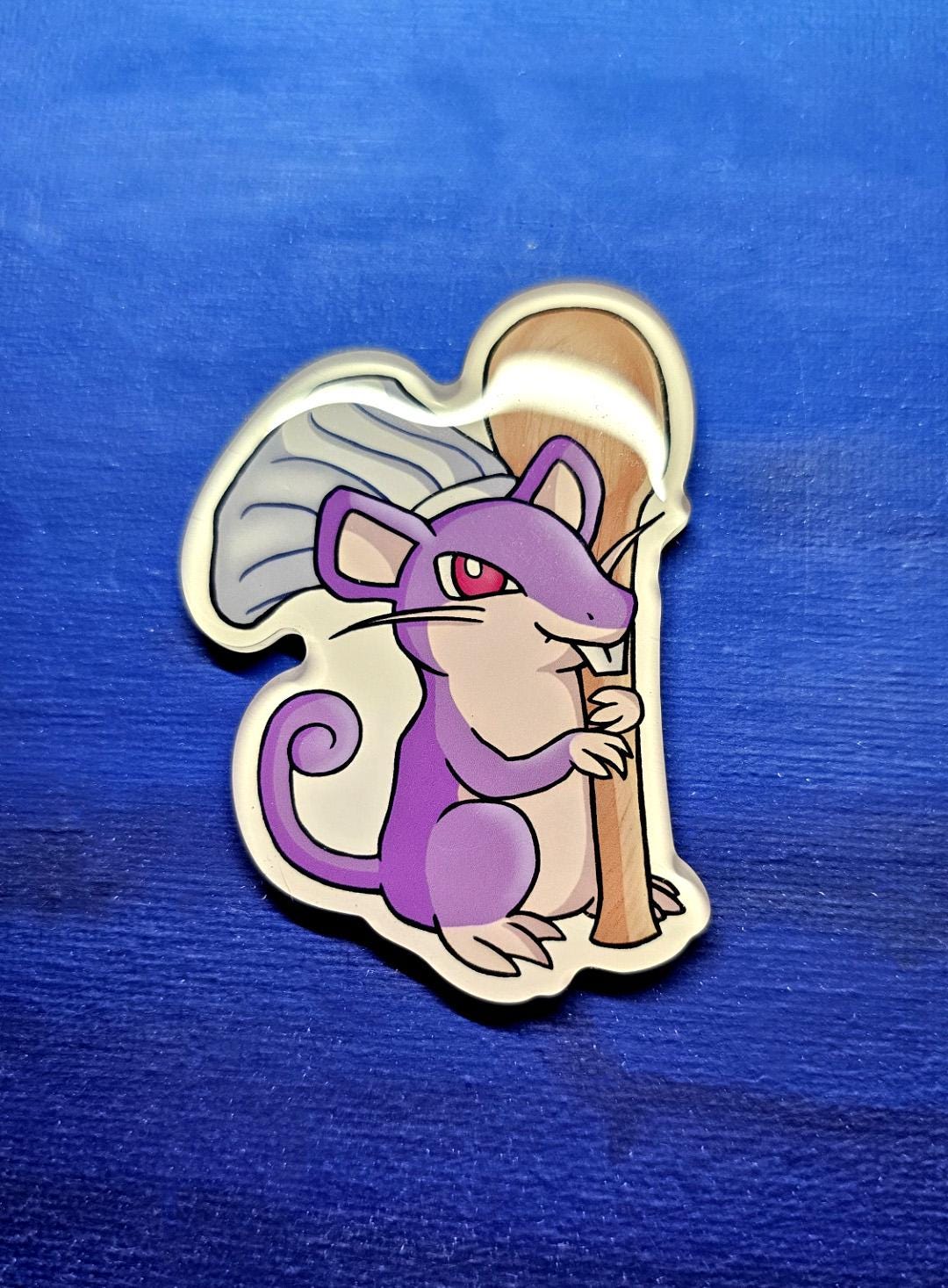 Rattatatouille Rattata Chef Magnet