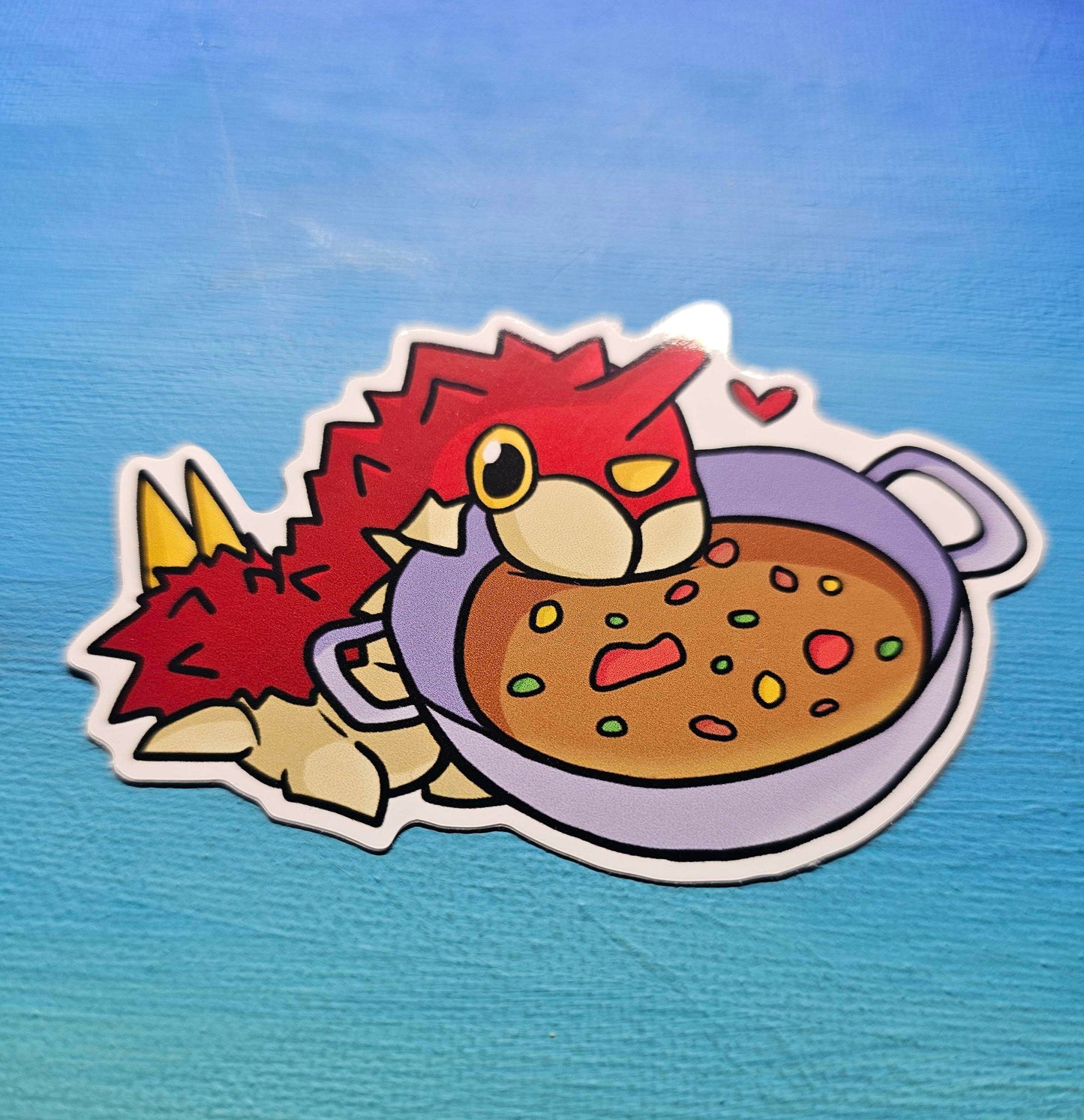 Wurmple Soup Sticker