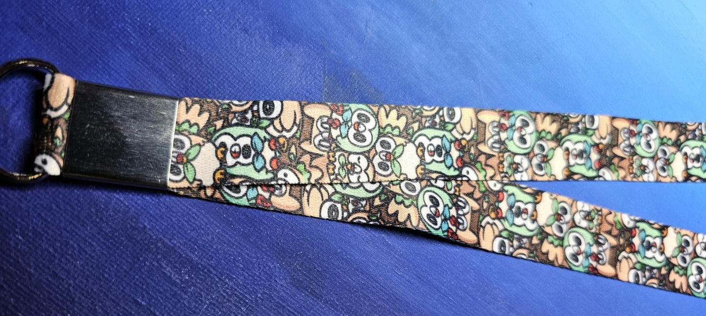 Rowlet Lanyard w/ Safety Break