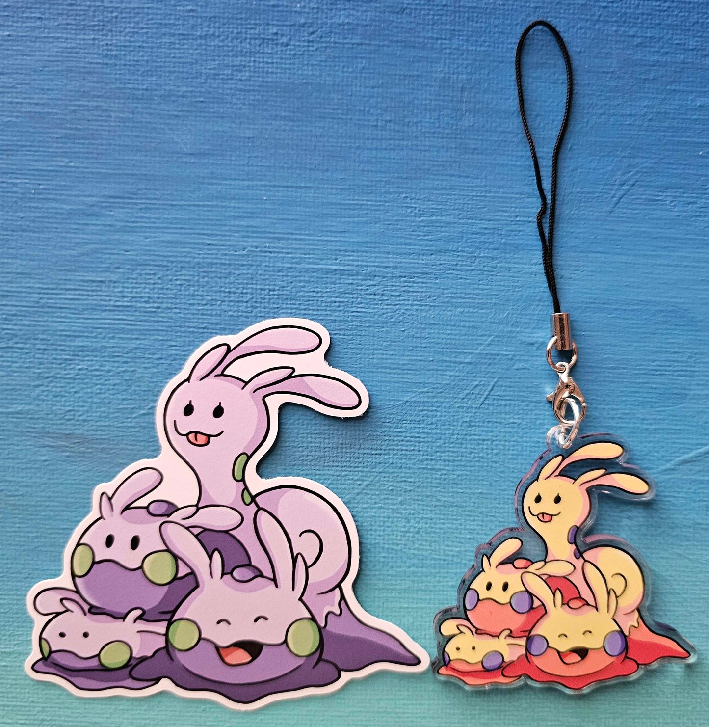 Double-Sided Goo-Pile Goomy Sliggoo Charm
