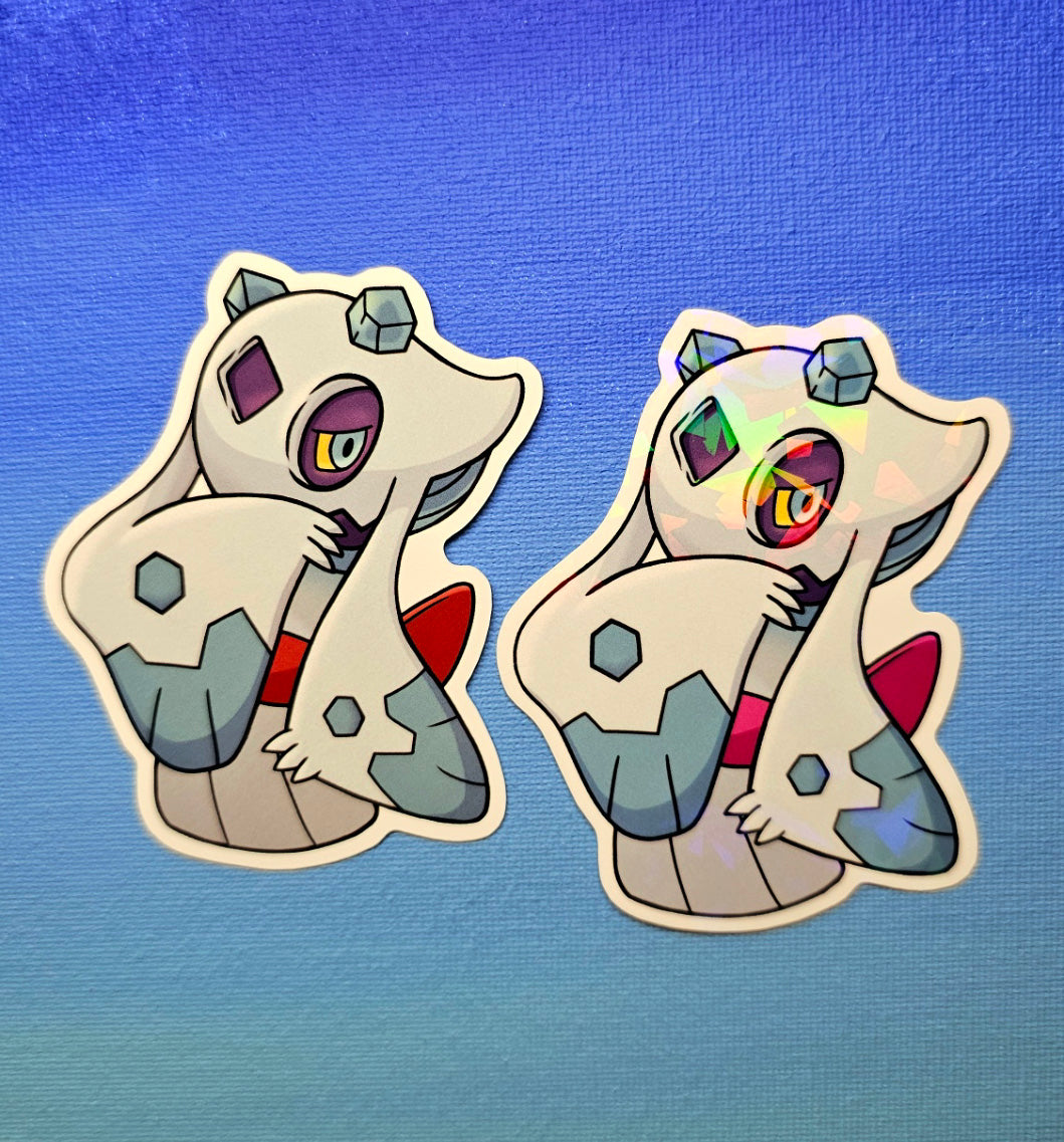 Shiny Holographic Froslass Sticker