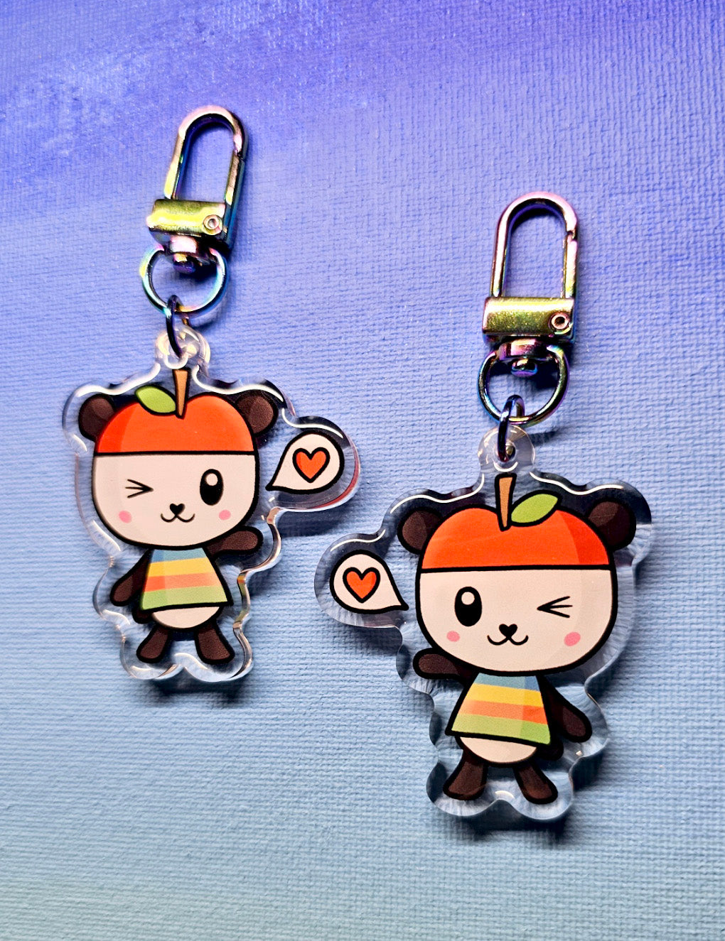 Double-Sided Pandapple Sanrio Charm
