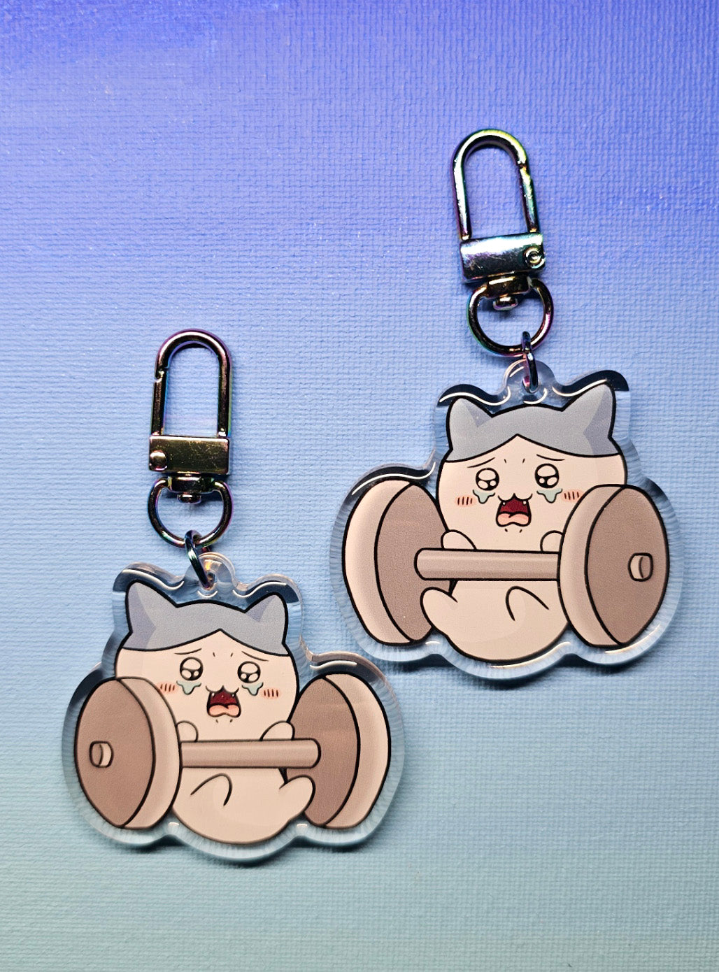 Double-Sided Hachiware Weighted Charm