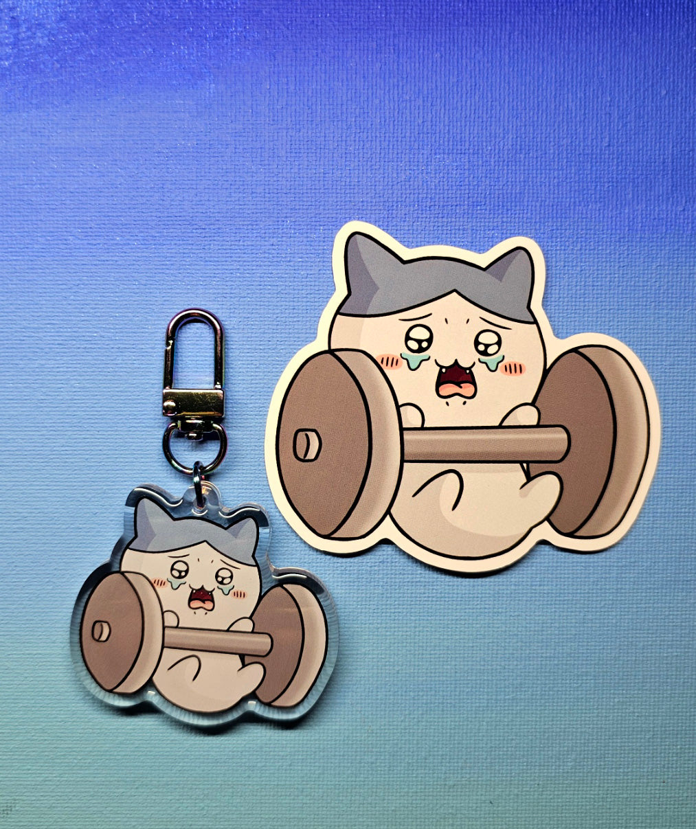 Double-Sided Hachiware Weighted Charm