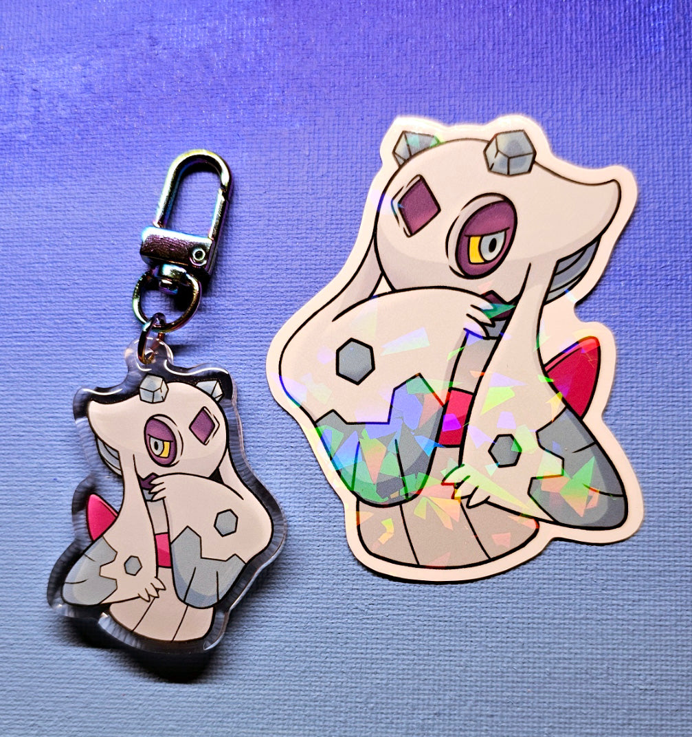Double-Sided Froslass Charm