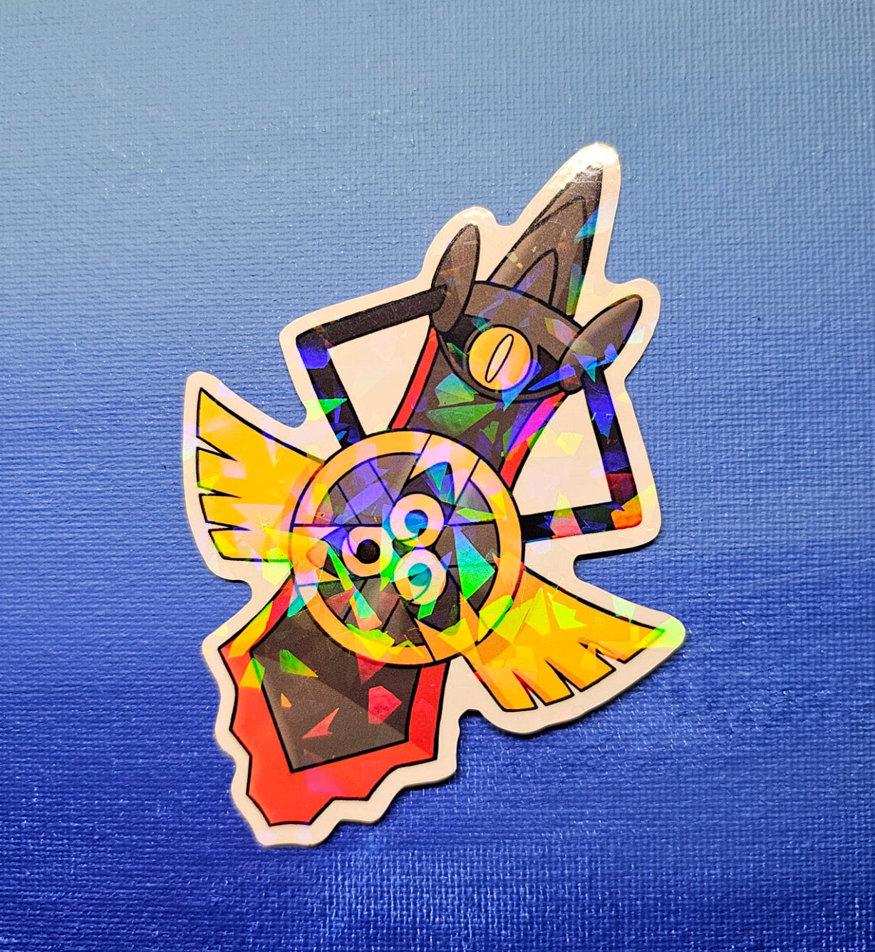 Shiny Aegislash Shield Forme Vinyl Sticker (3")