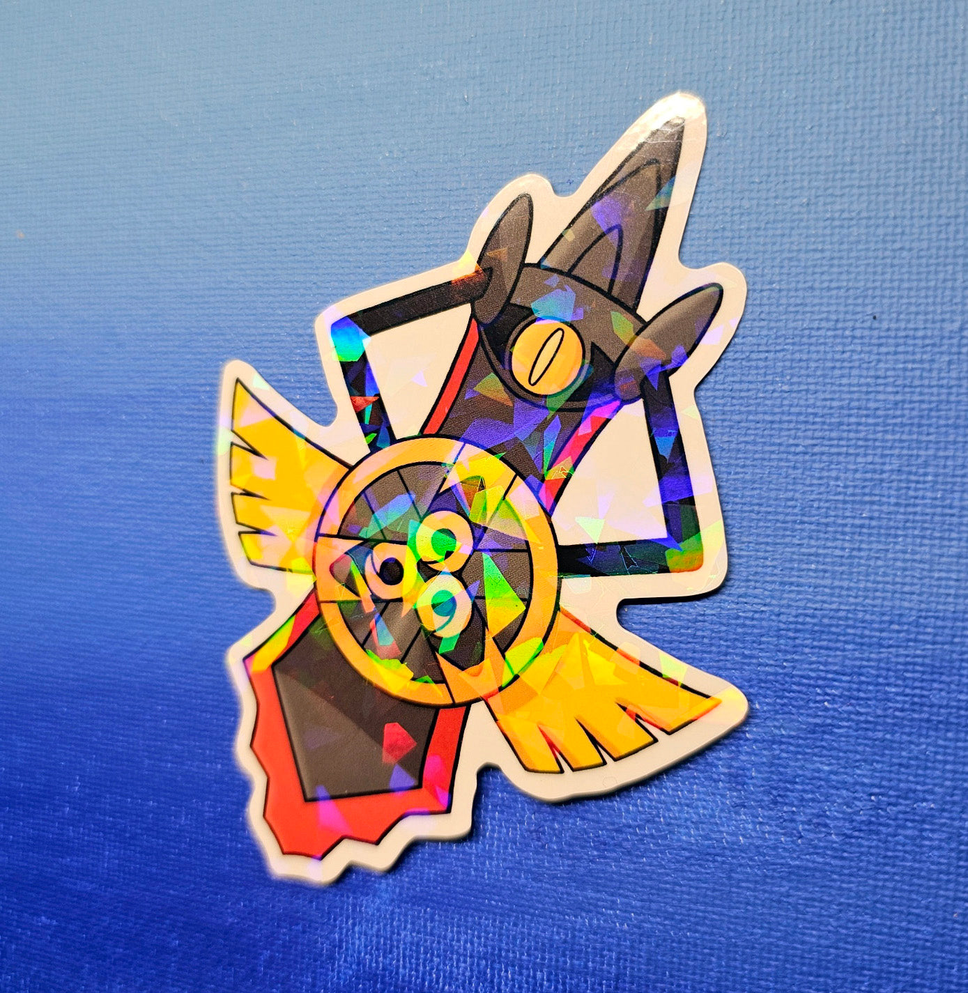 Shiny Aegislash Shield Forme Vinyl Sticker (3")