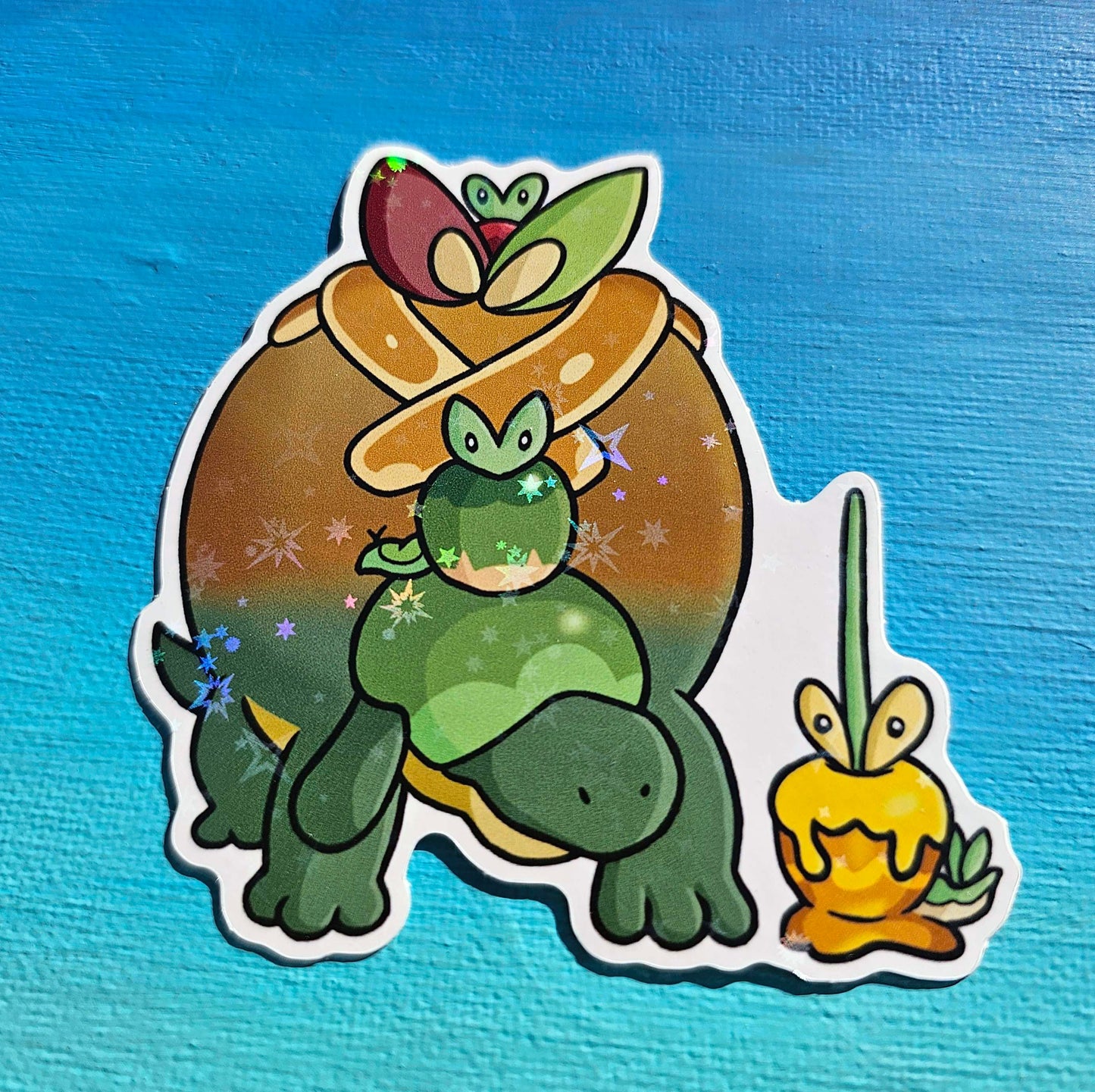 Shiny Apple Bros Sticker