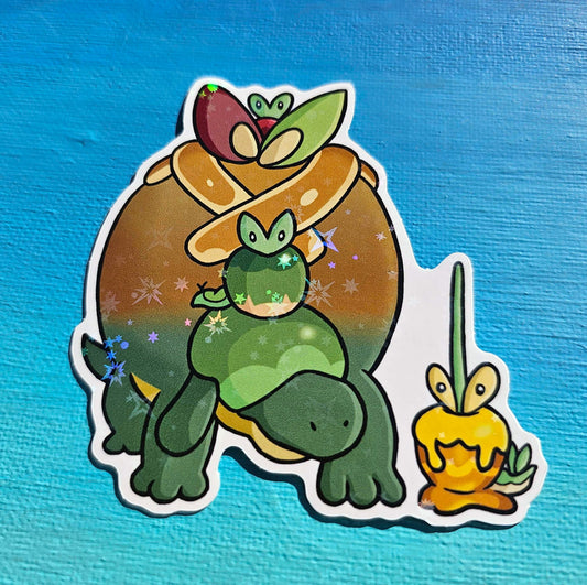 Shiny Apple Bros Sticker