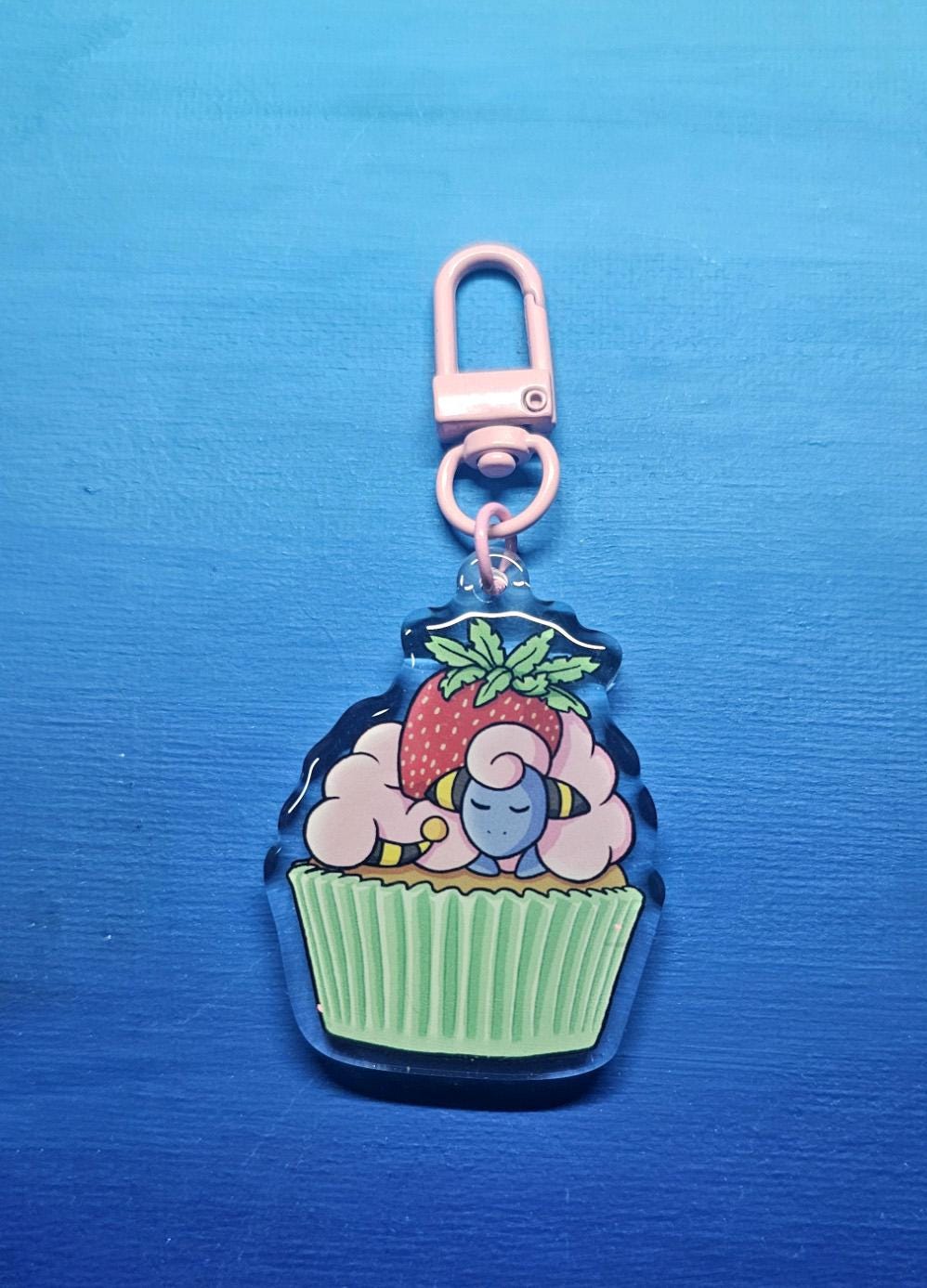 Double-Sided Mareep Sheep Cake Charm
