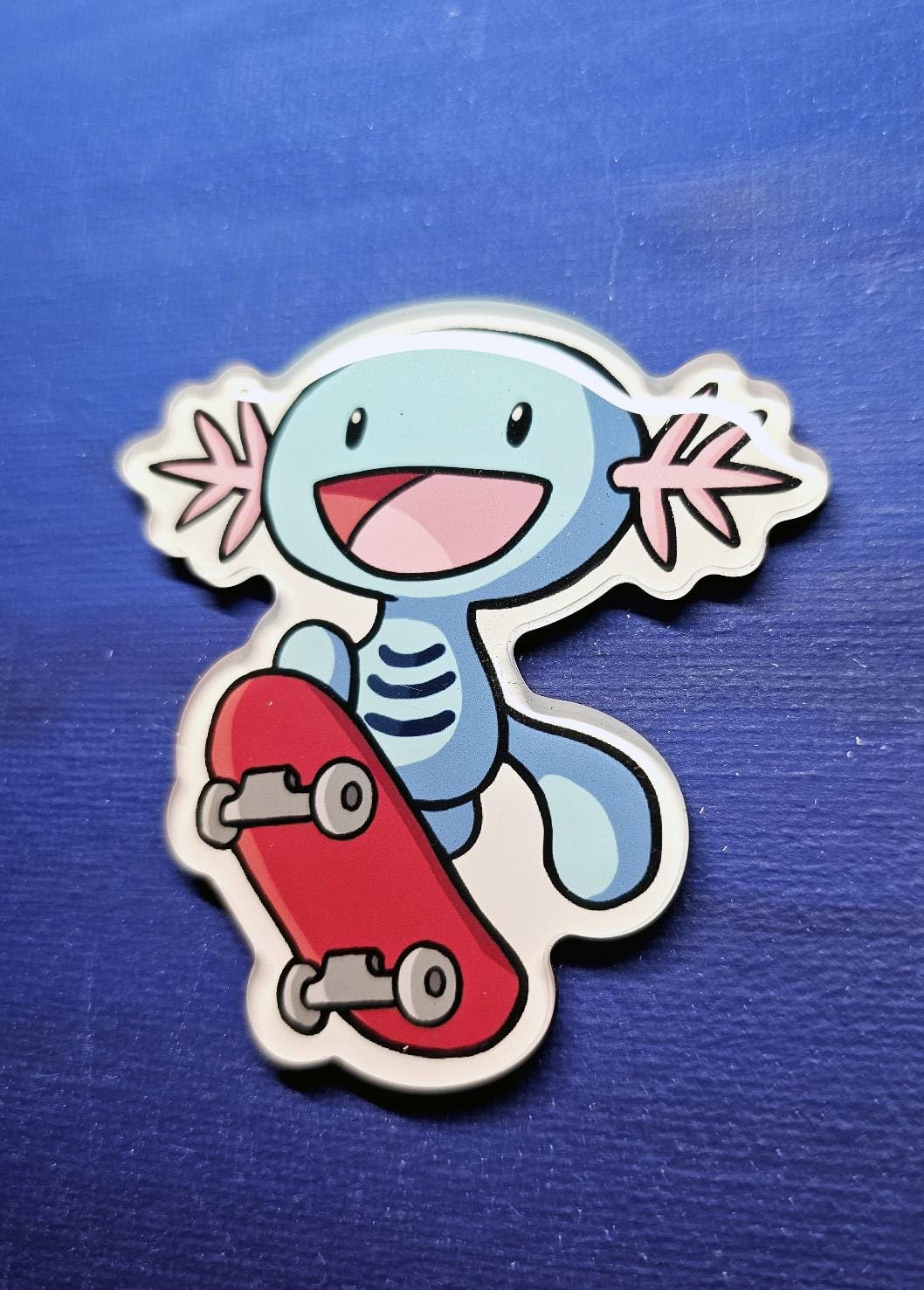 Wooper Skateboarder Magnet