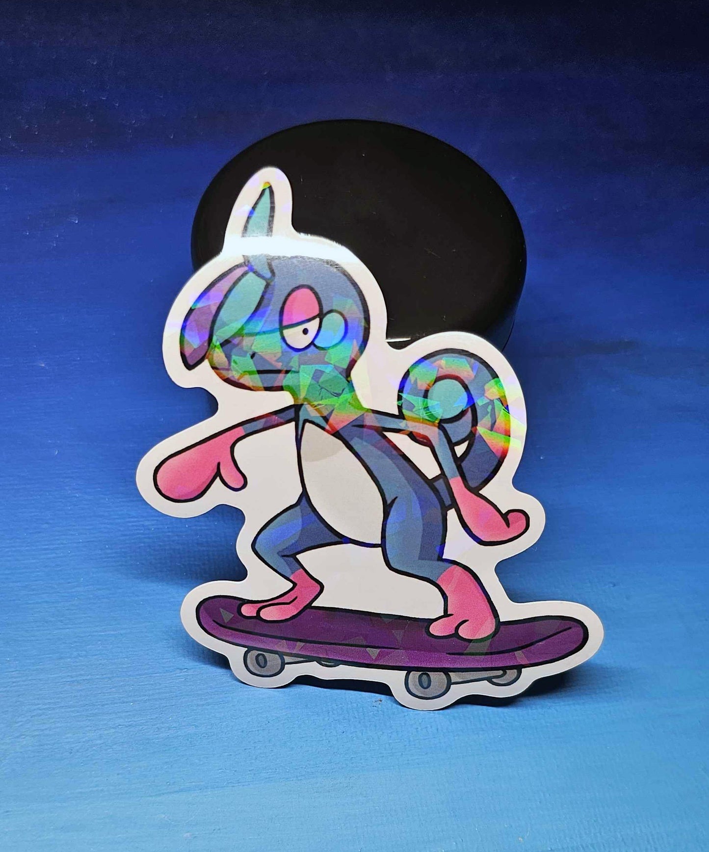 Shiny Drizzile Skateboard Sticker