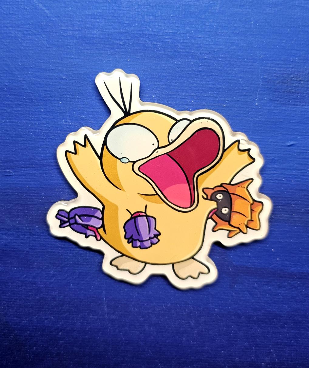 Psyduck Shellder Bite Magnet