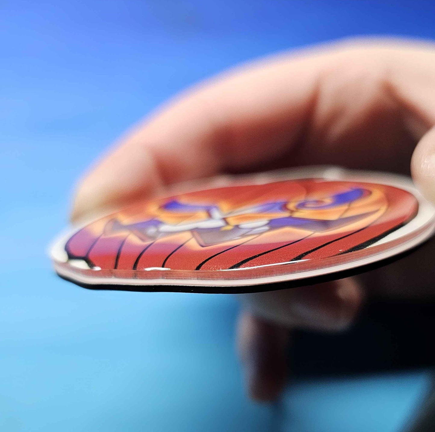 Litwick Spritomb Jack-O'-Lantern Magnet