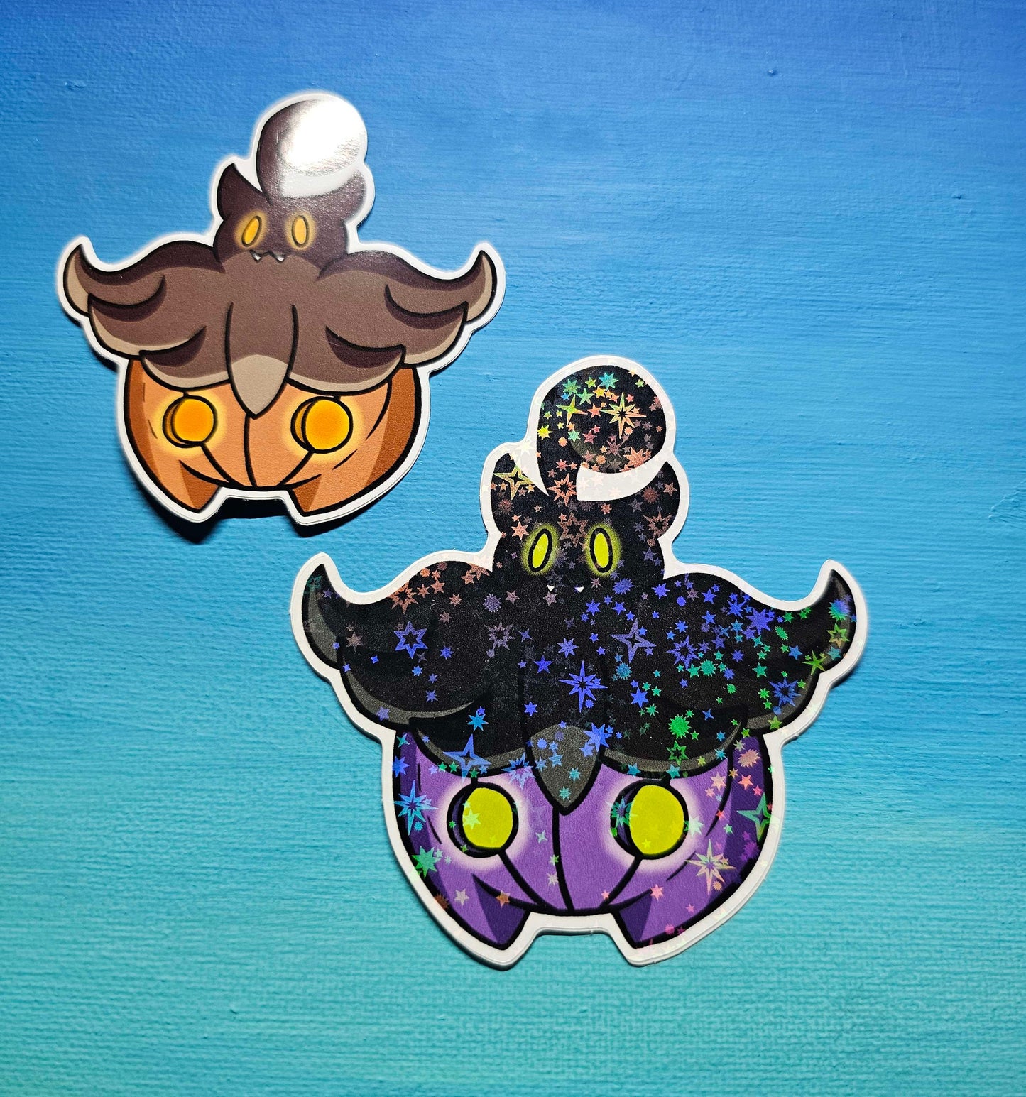 Shiny Holographic Pumpkaboo Sticker