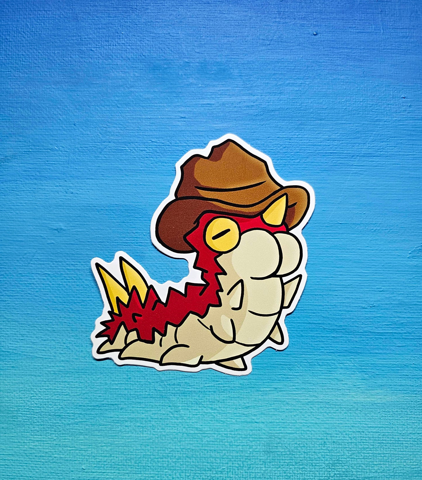 Cowboy Wurmple Sticker
