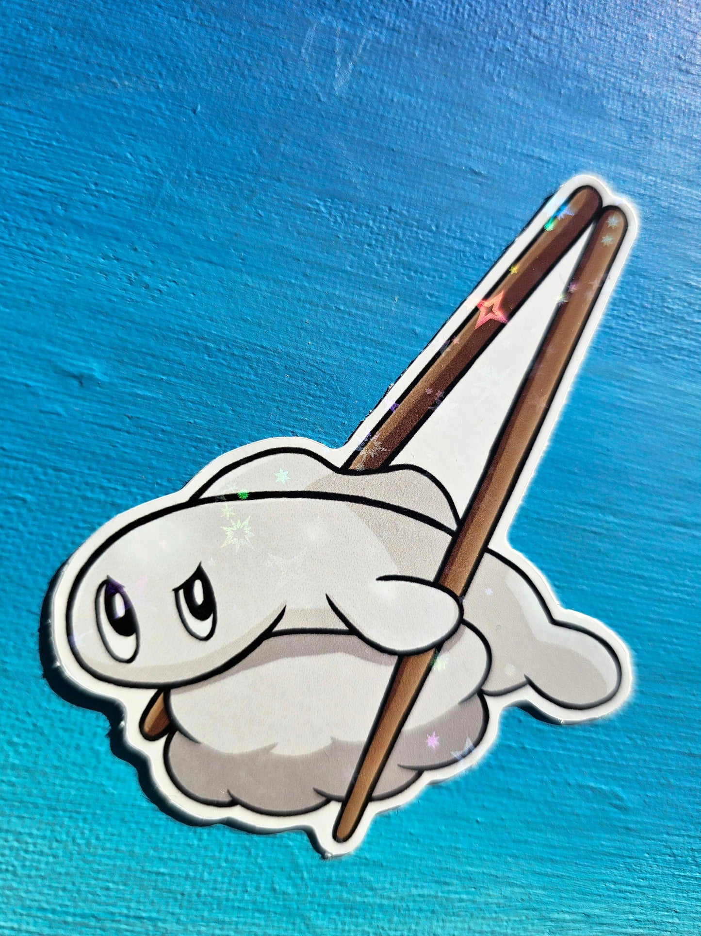 Shiny Holographic Tatsugiri Droopy Sushi Sticker