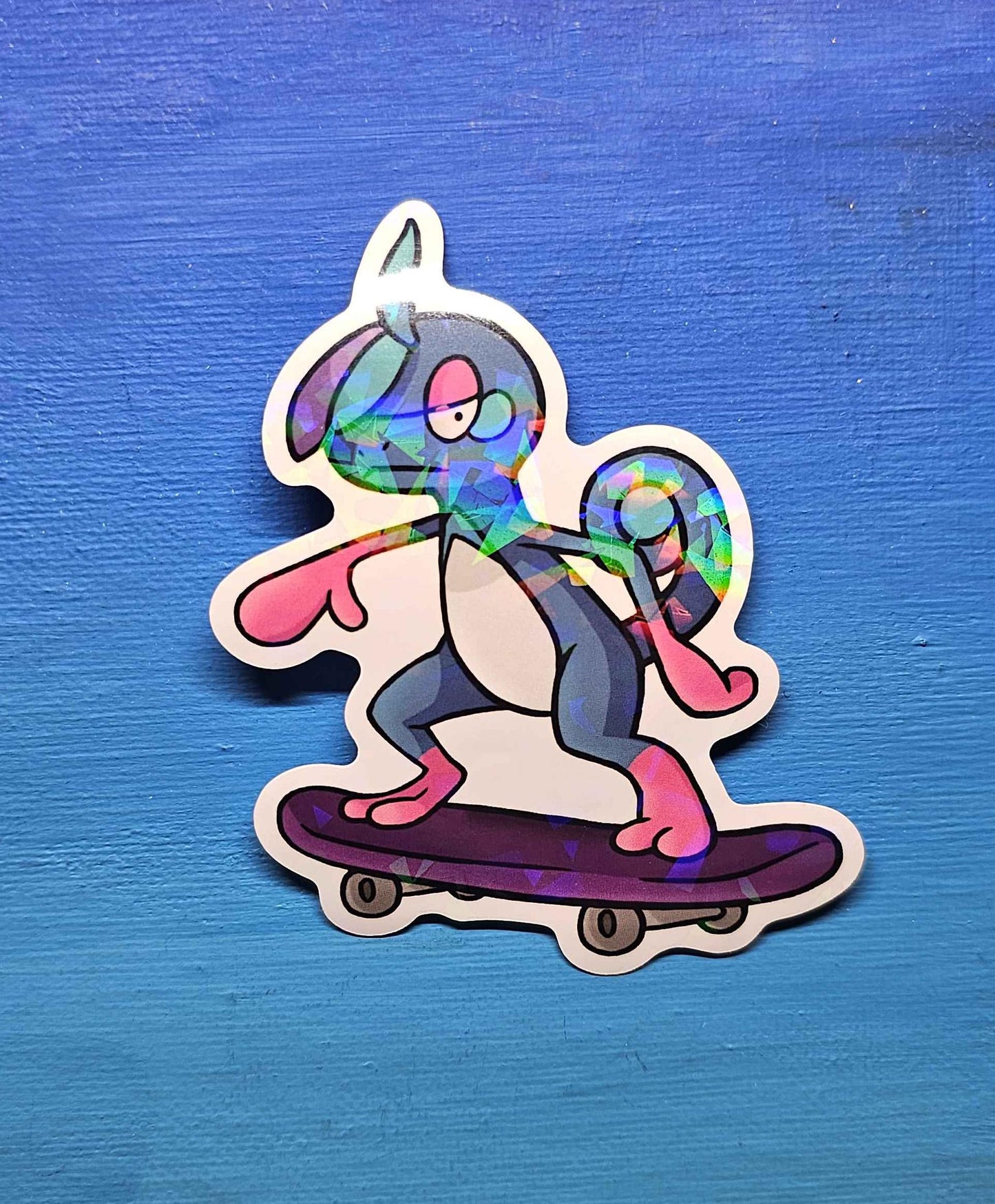 Shiny Drizzile Skateboard Sticker