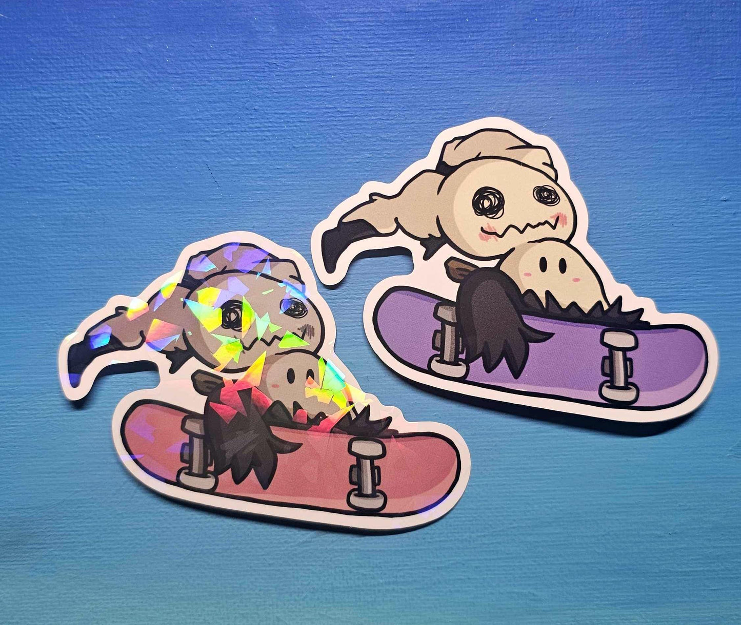 Shiny Mimikyu Skateboard Sticker
