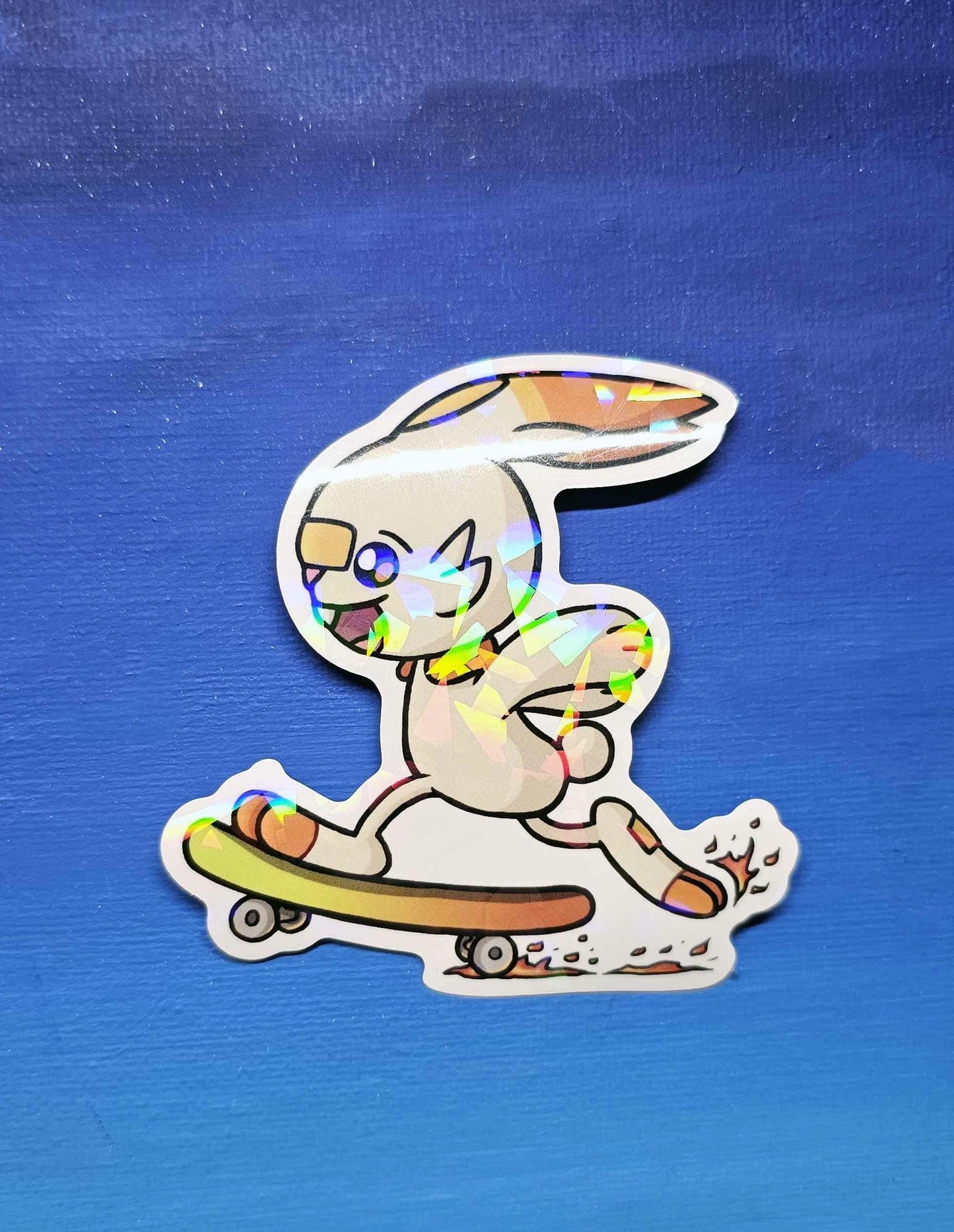 Shiny Scorbunny Skateboard Sticker