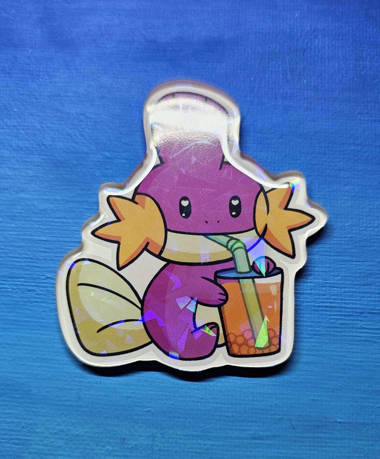 Shiny Boba Mudkip Magnet