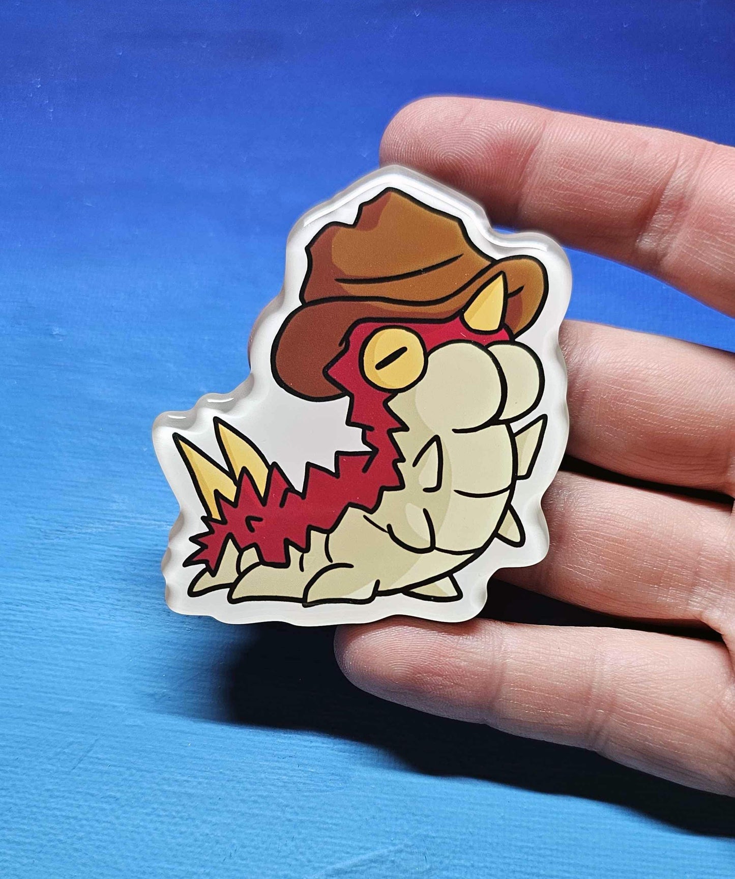 Cowboy Wurmple Magnet