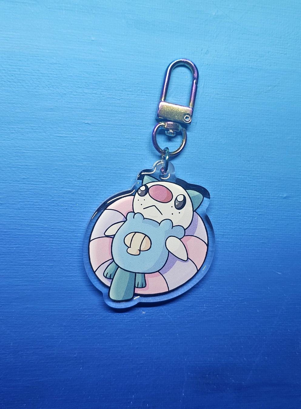 Double-Sided Oshawott Floatie Charm