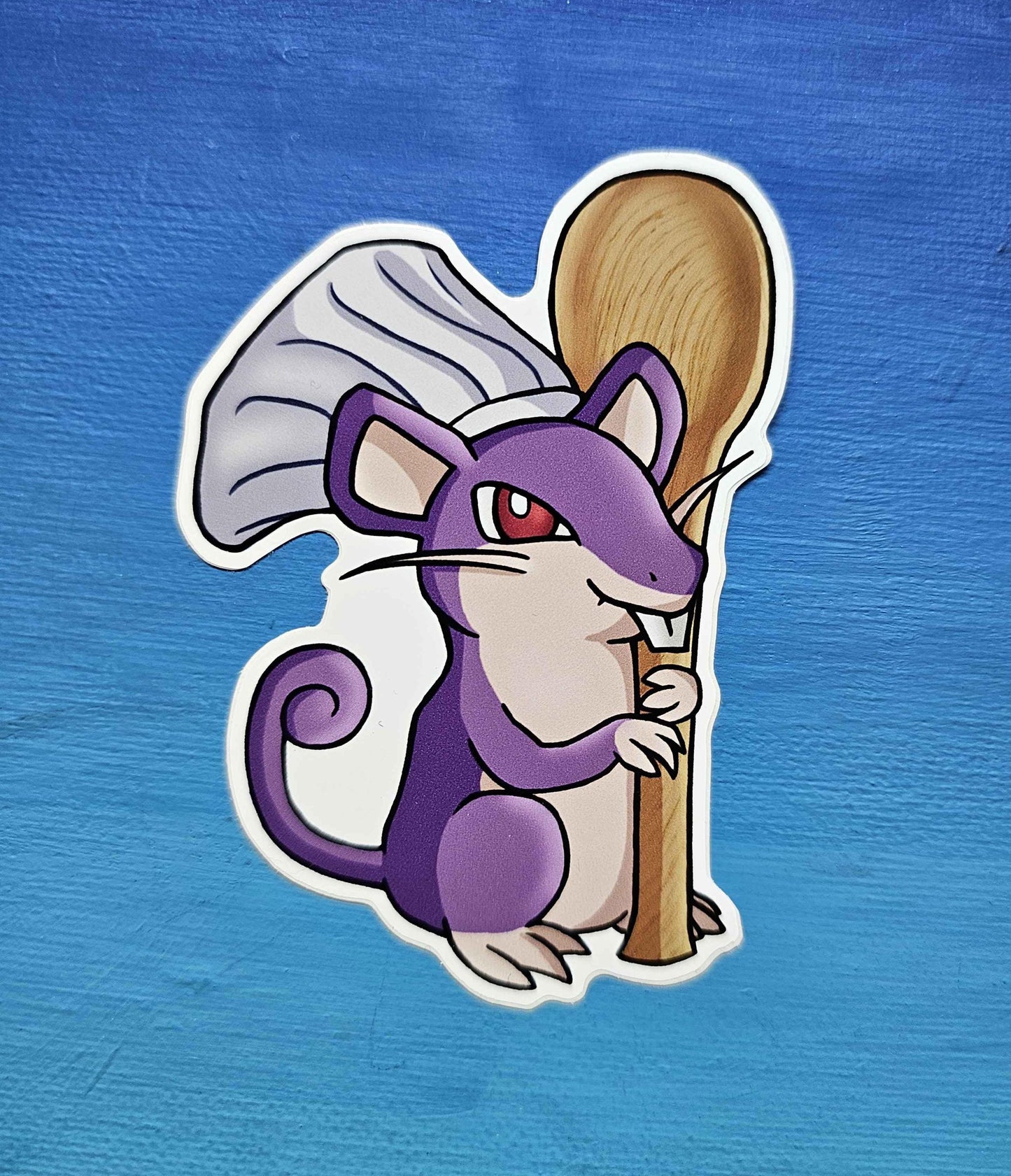 Rattatatouille Chef Rattata Sticker