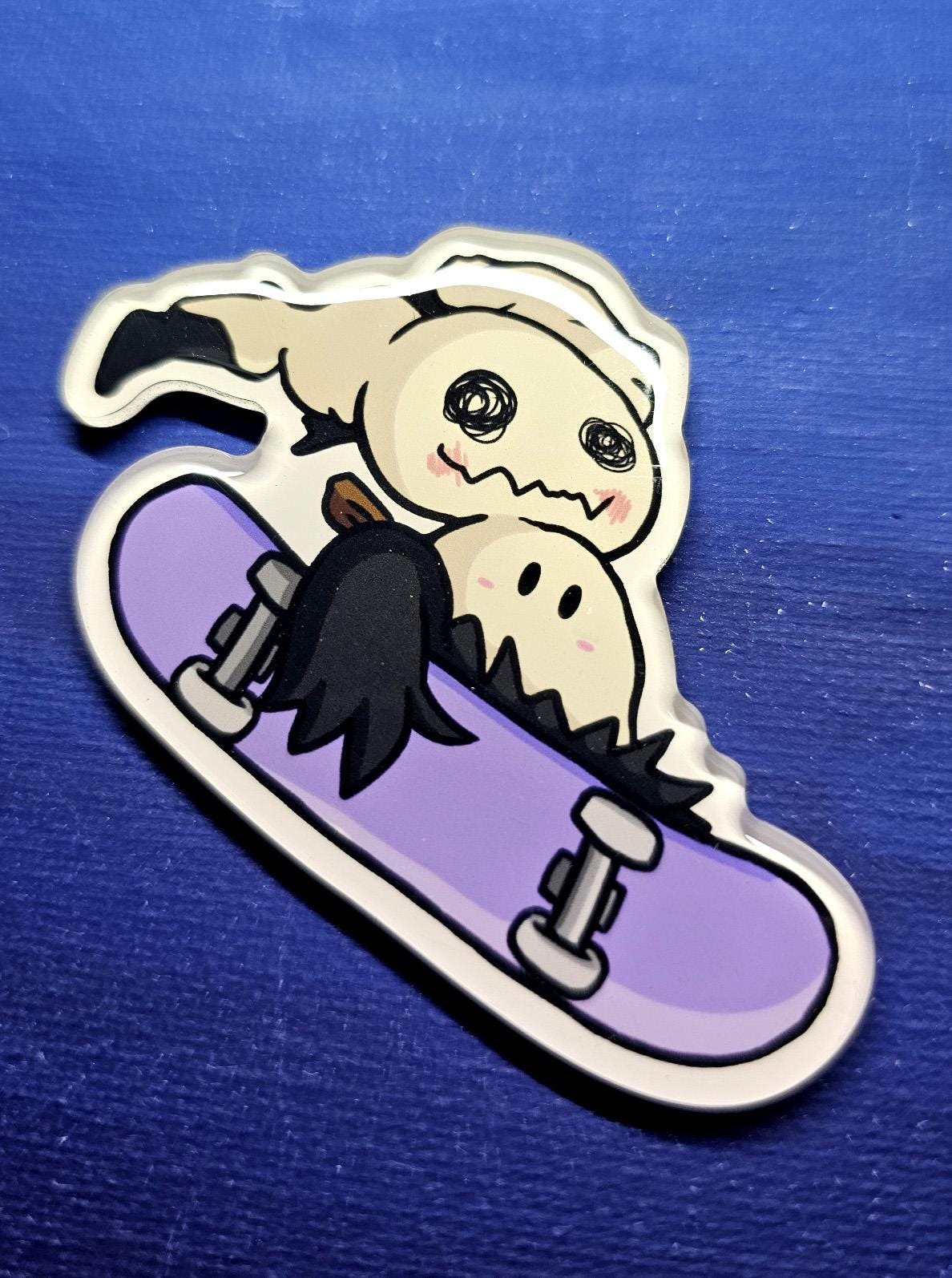 Mimikyu Skateboarder Magnet