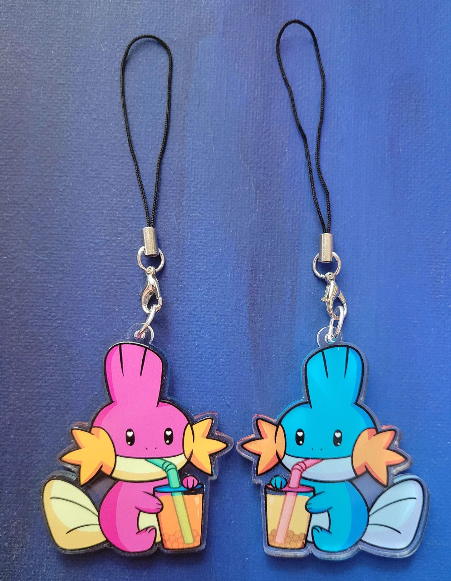 Double-Sided Boba-kip Charm