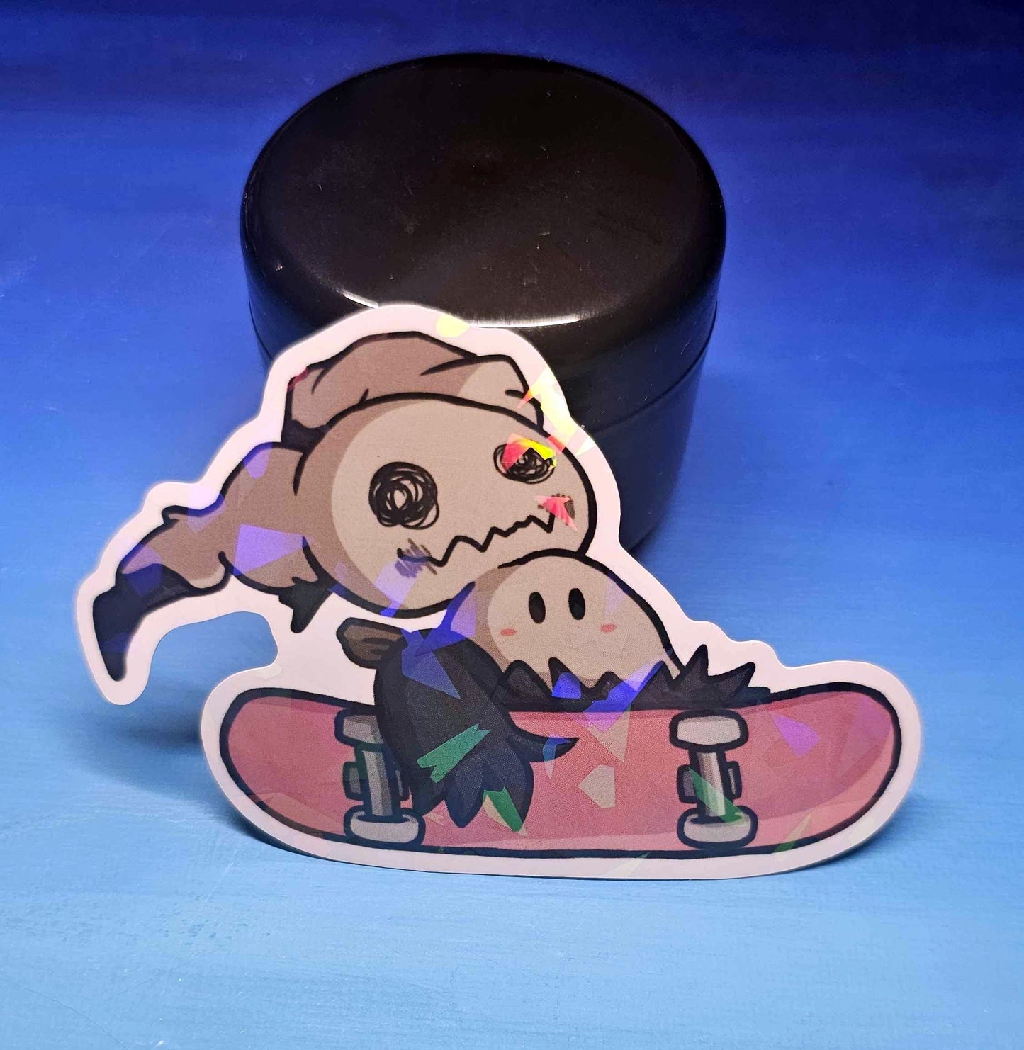 Shiny Mimikyu Skateboard Sticker