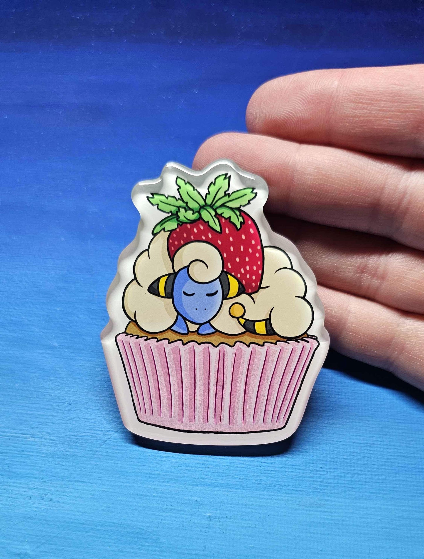 Mareep Sheep Cake Magnet