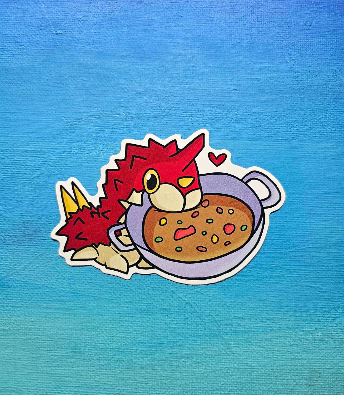 Wurmple Soup Sticker