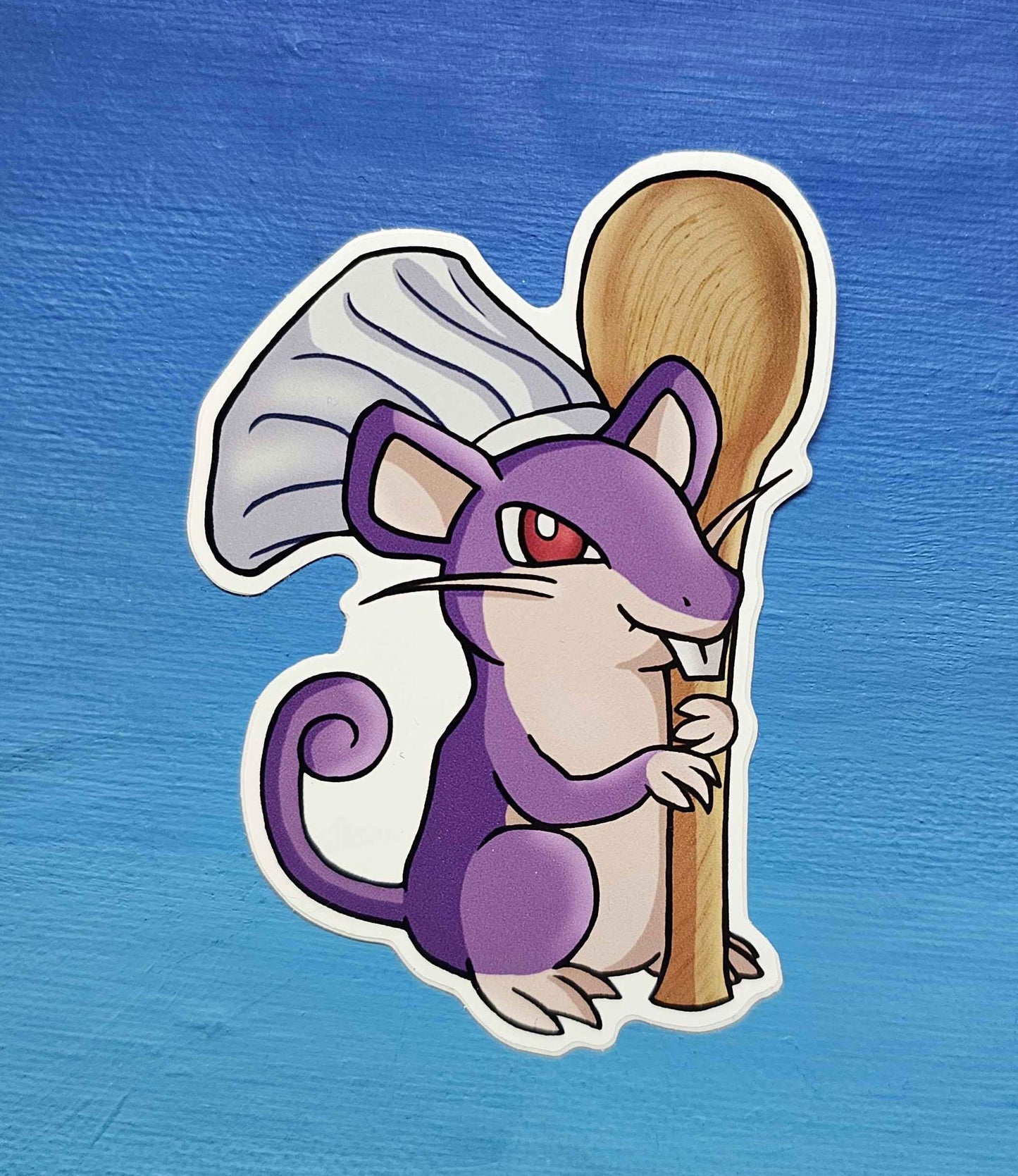 Rattatatouille Chef Rattata Sticker