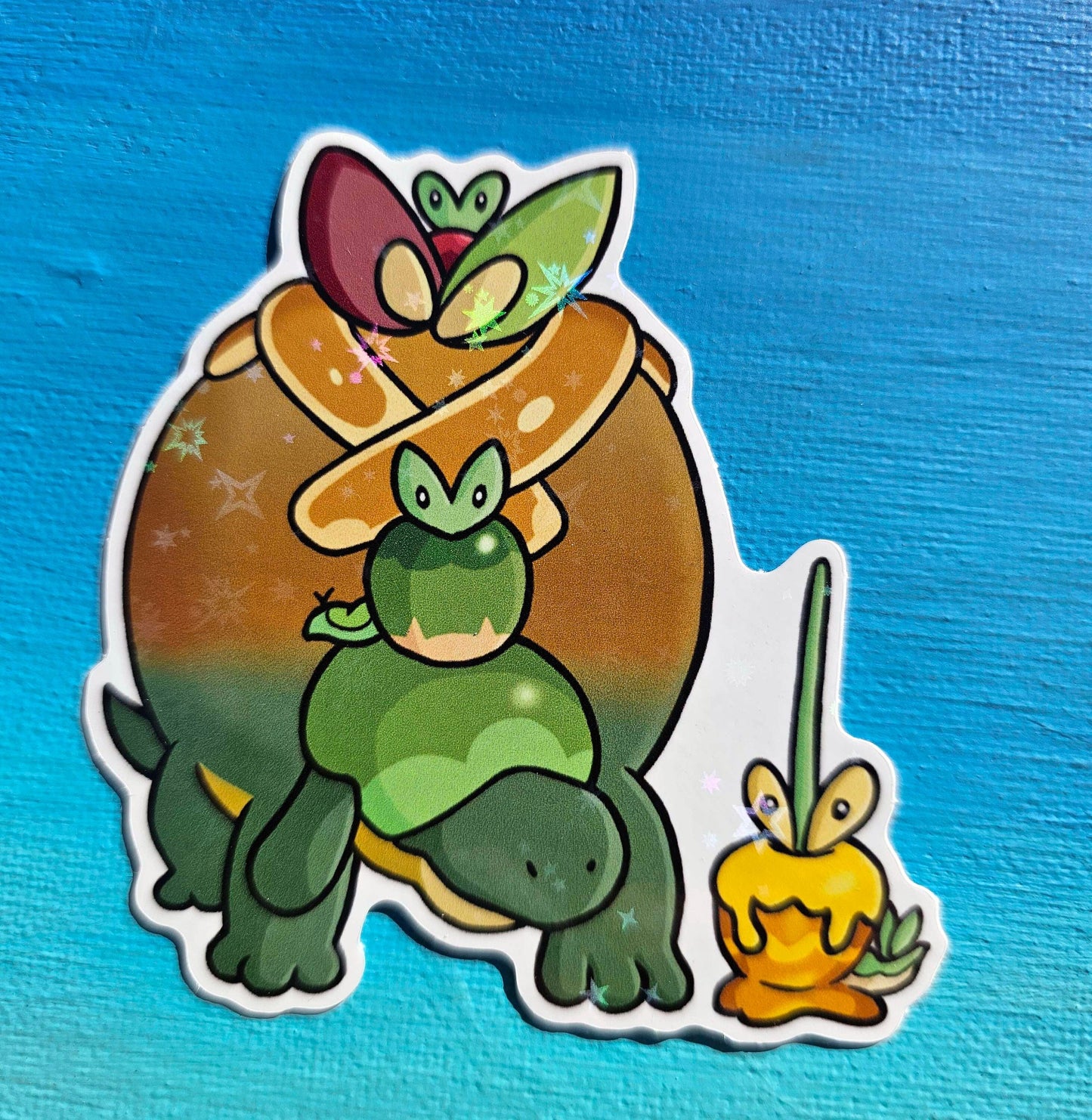 Shiny Apple Bros Sticker
