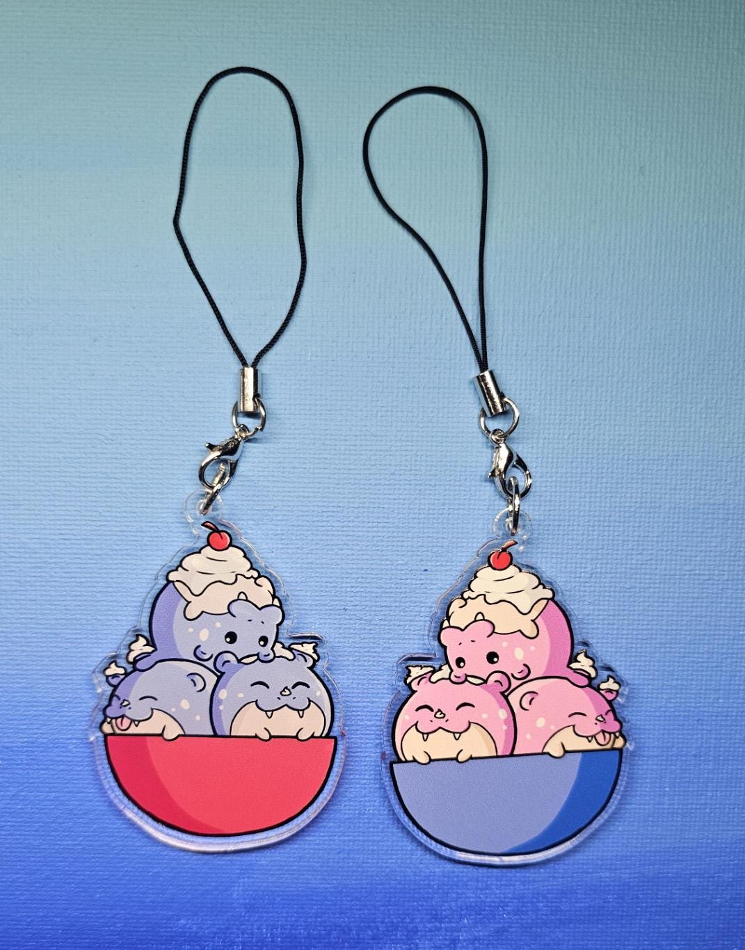 Double-Sided Bowl of Spheals Charm