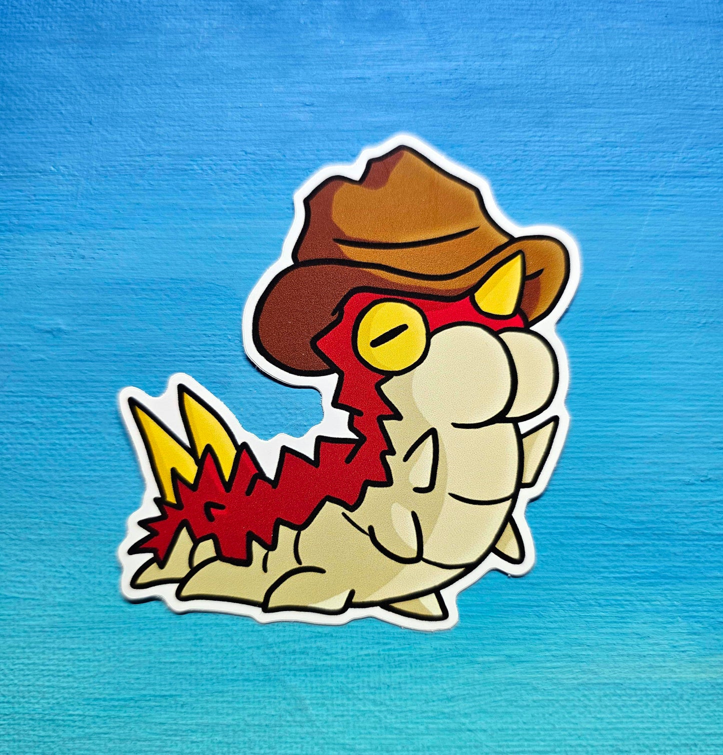 Cowboy Wurmple Sticker
